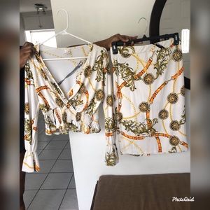 Dress skirt set